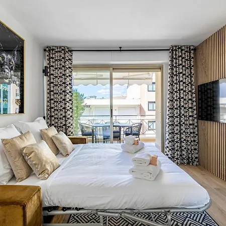 Harmony With Private Terrace - Near Croisette Апартаменты Канны